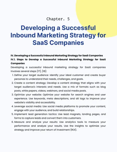 Inbound Marketing in the SaaS Industry: Trends & Strategies, preview page 2